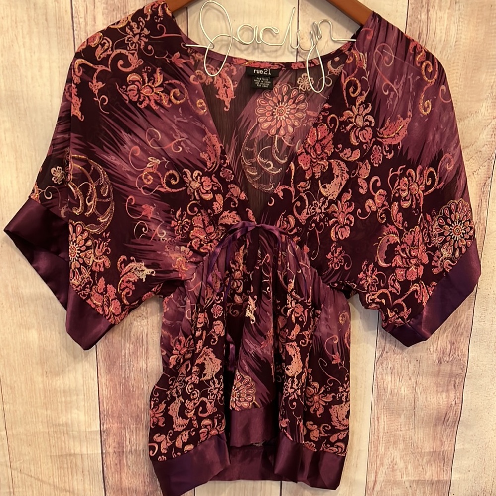 Purple kimono Too